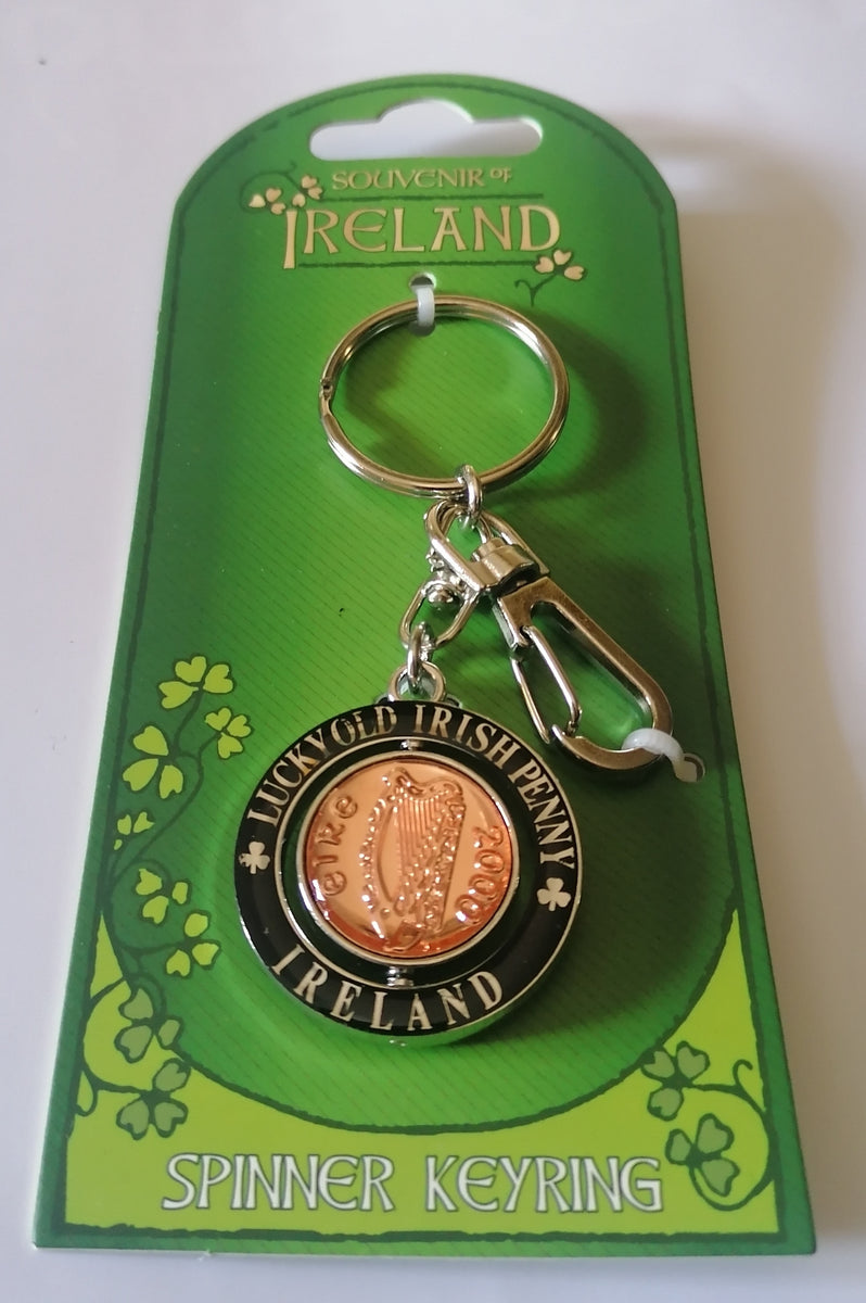 Irish lucky penny keyring – Price Busters Ballina