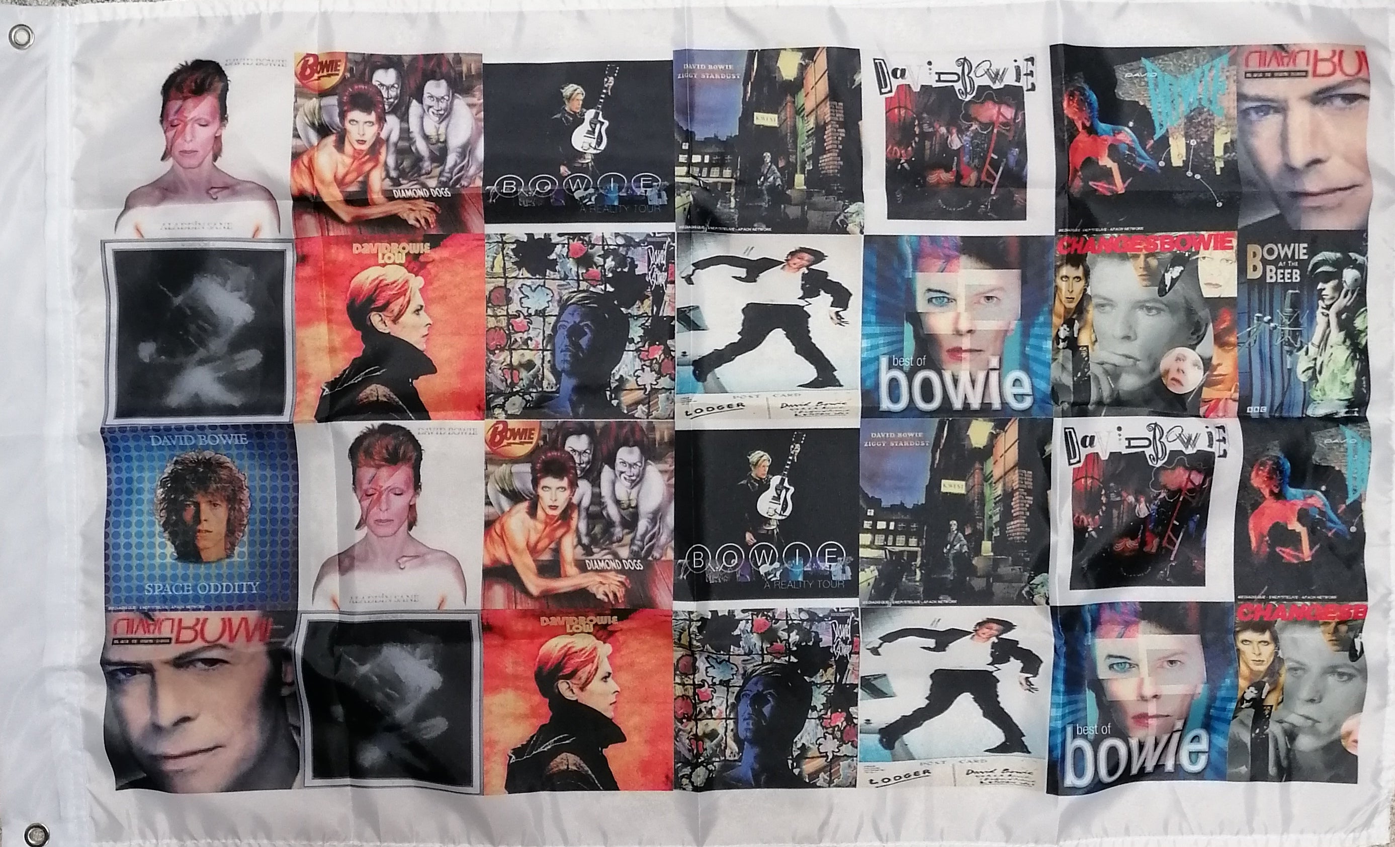 David Bowie Album flag