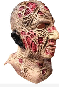 Freddy Krueger Nightmare on Elm street Halloween latex mask.