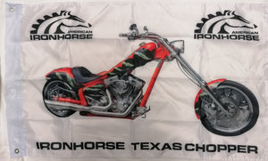 Ironhorse Texas Chopper flag