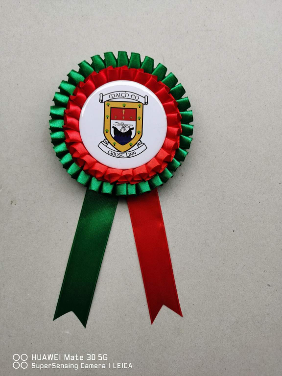 Mayo ribbon Rosette 