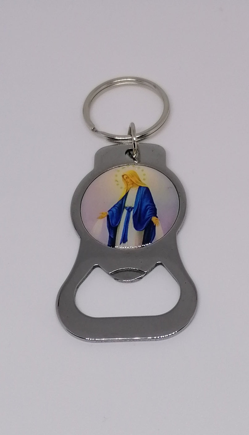 Our lady religious keyring