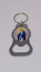 Our lady religious keyring