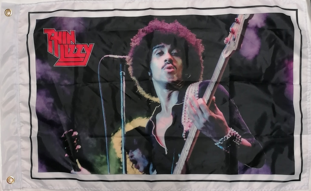 Phil Lynott thin lizzy flag