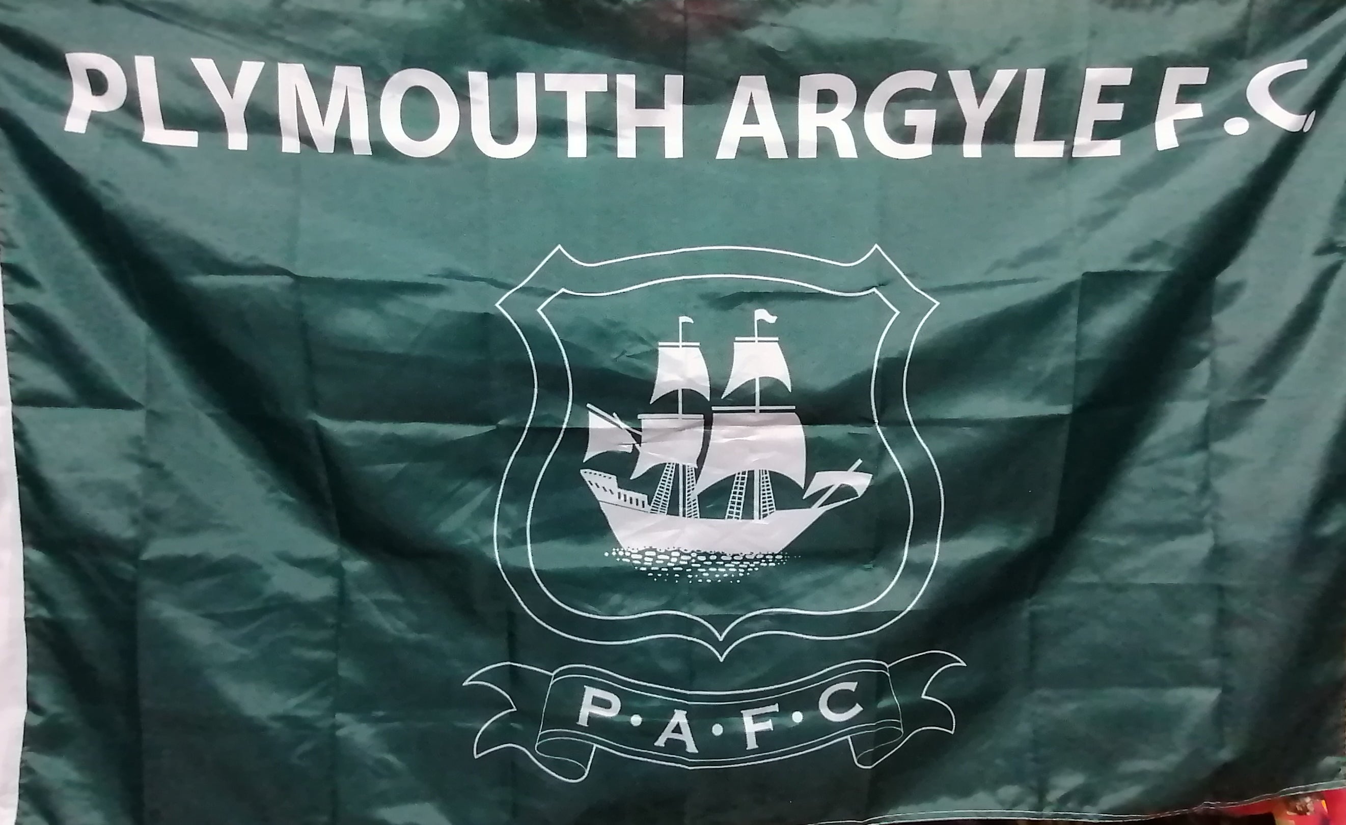 Plymouth Argyle football flag 