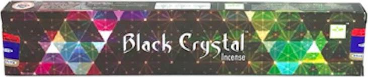 black crystal incense sticks