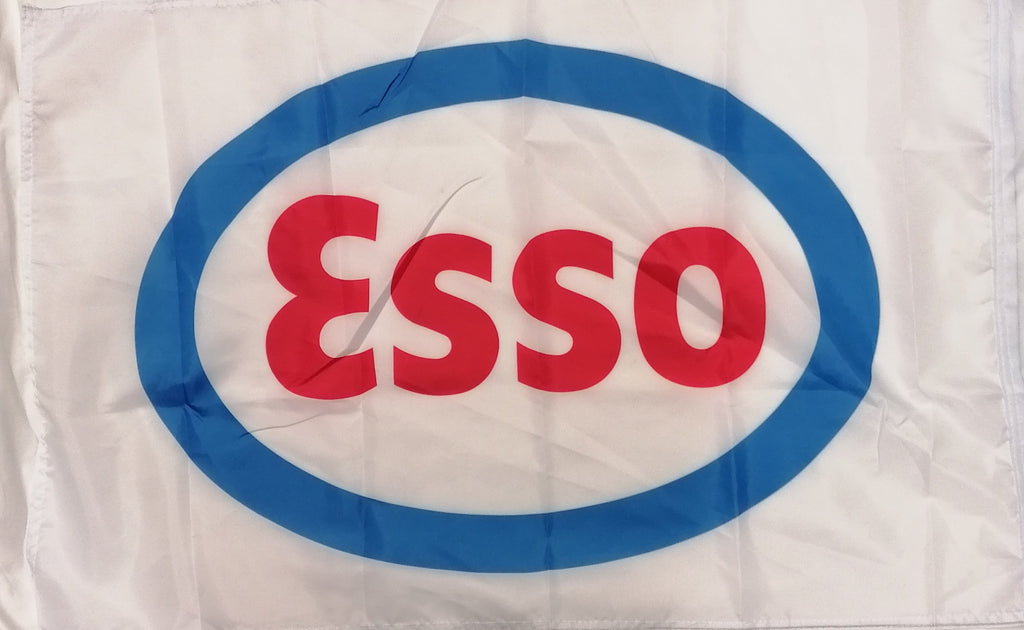 Esso logo flag