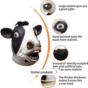 overhead cow mask