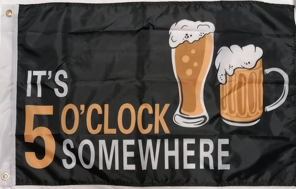 Five o clock somewhere flag