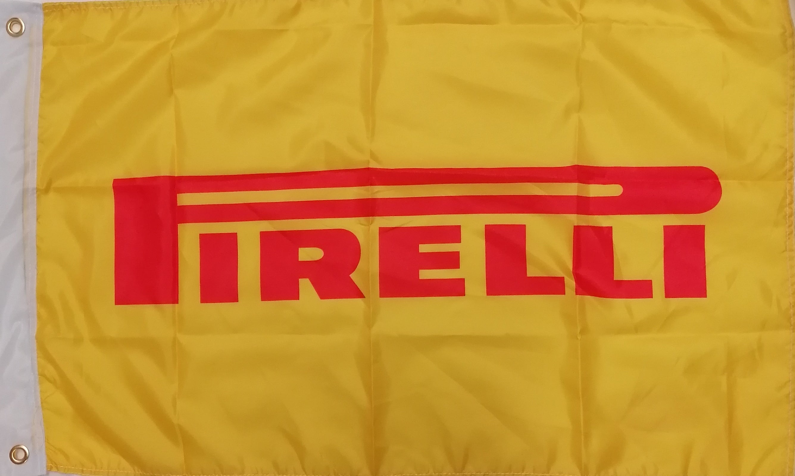 Pirelli logo flag