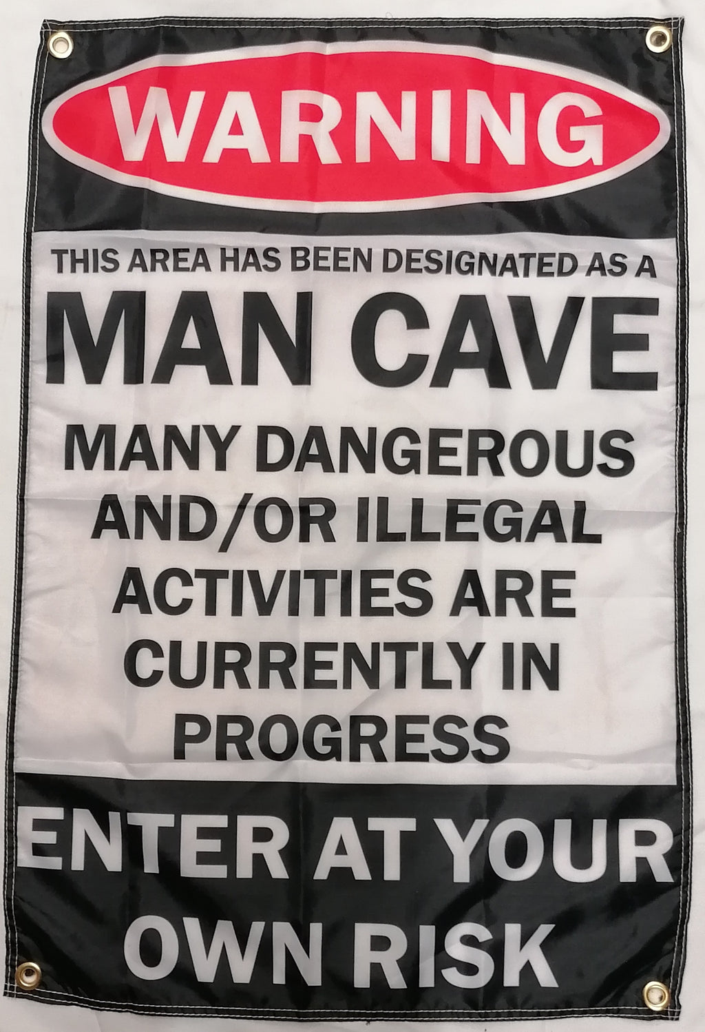 Man cave flag