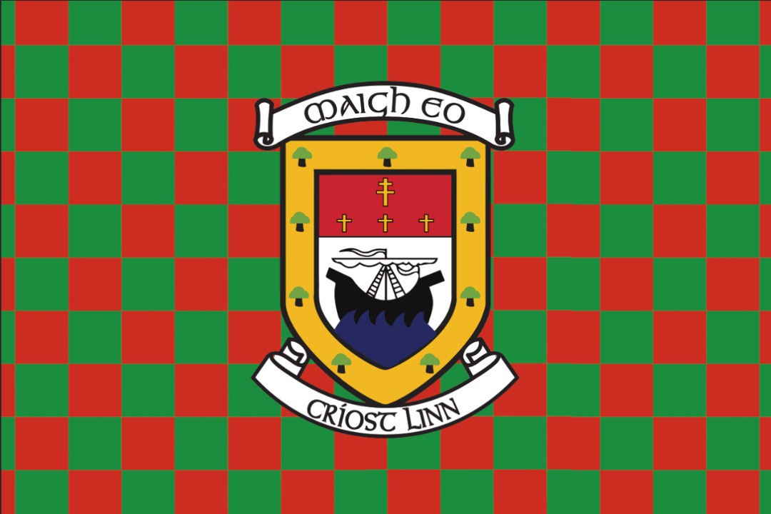 Mayo cheque flag.