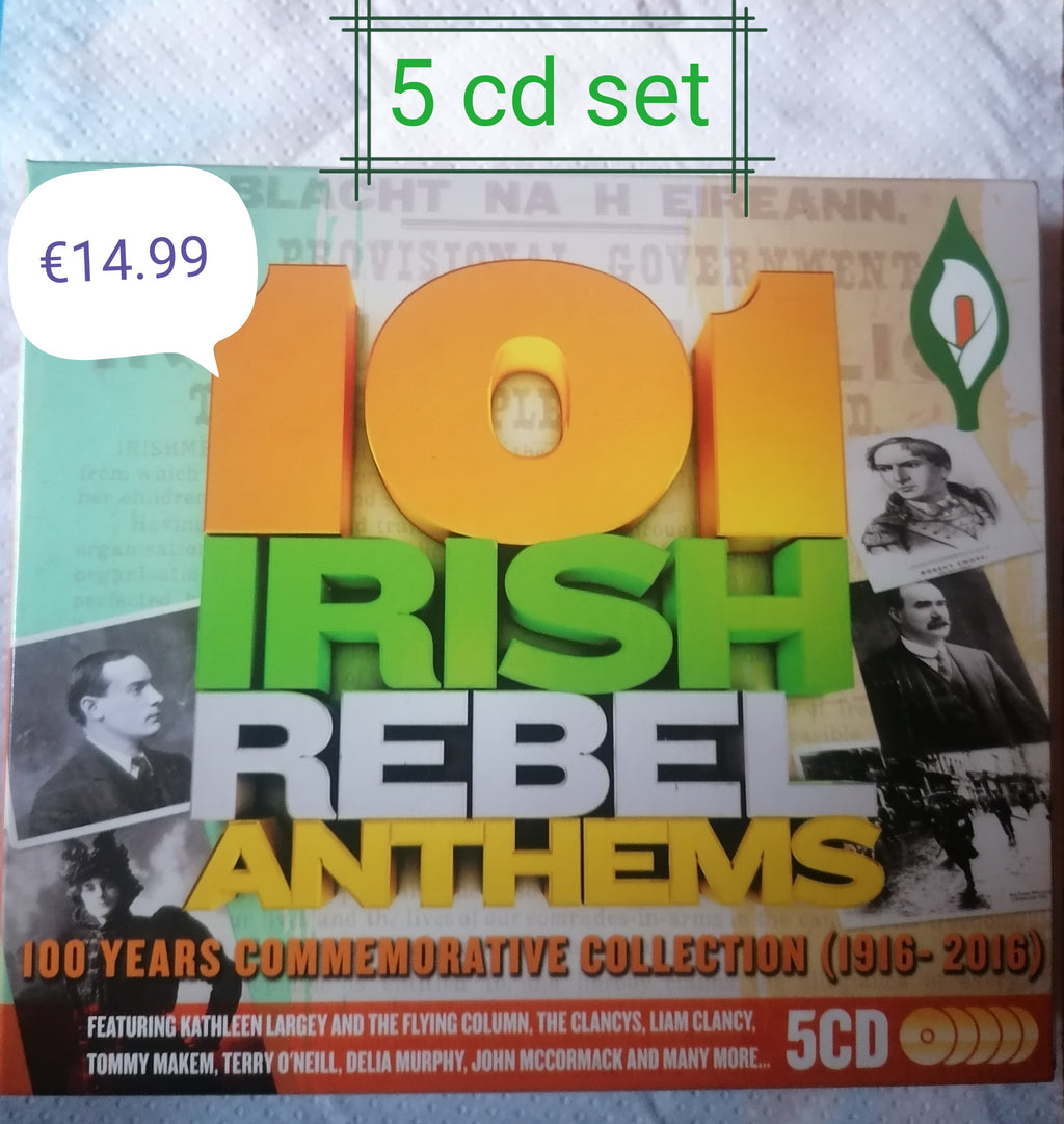 Irish rebel anthem music cd