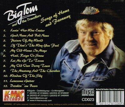 Big Tom – Songs From Home And Far Away Irish Music CD.