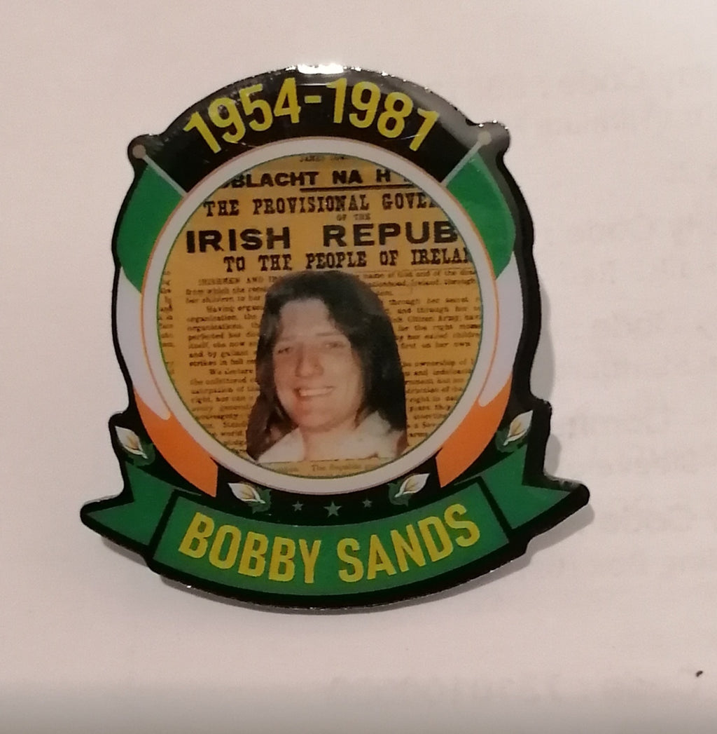 bobby sands pin badge