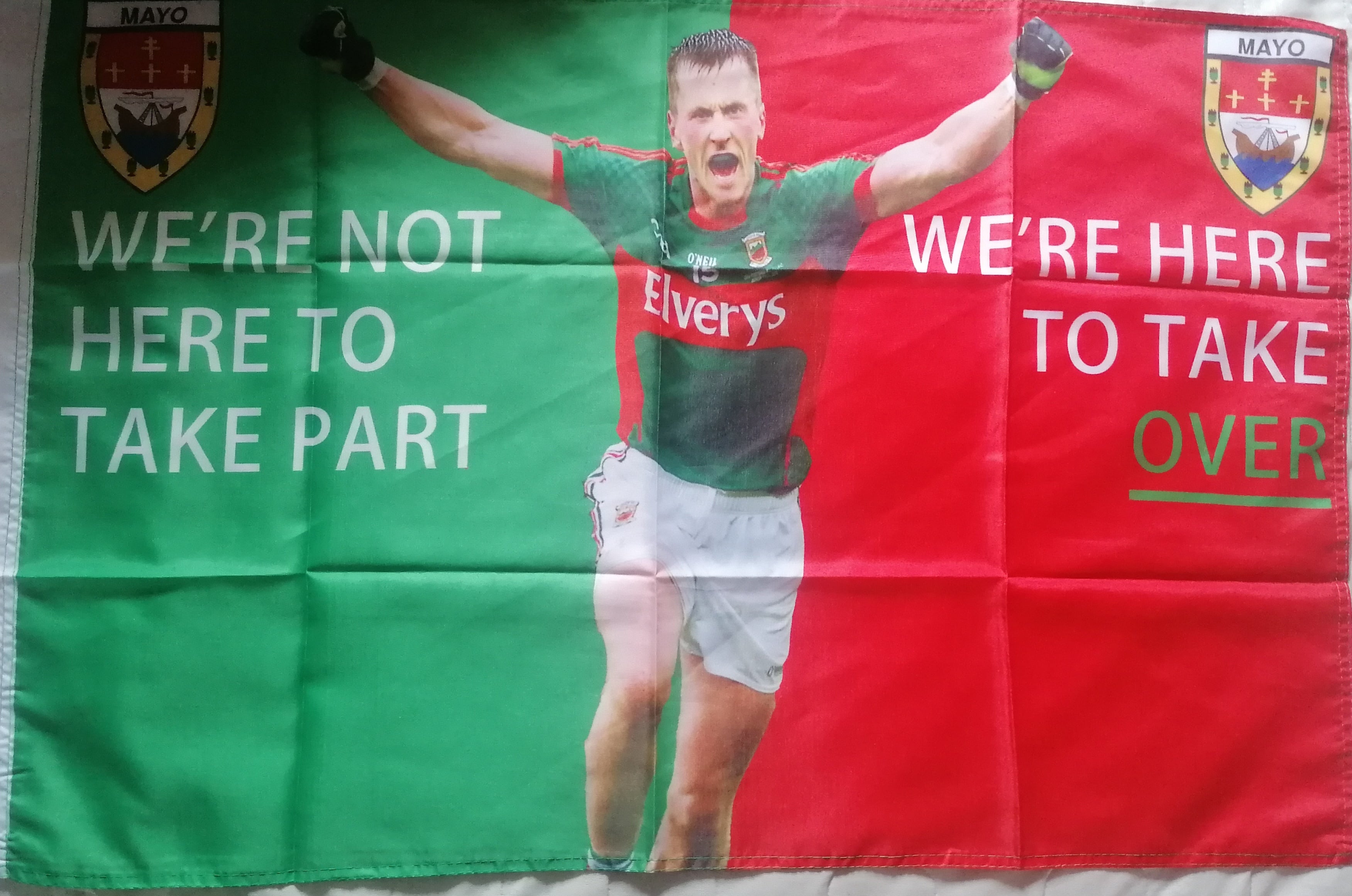 cillian o'connor mayo flag