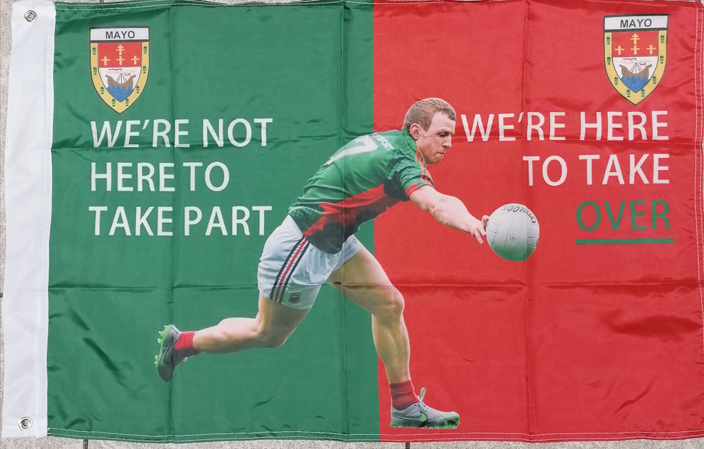 colm boyle mayo gaa flag