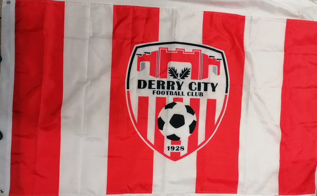 Derry City flag