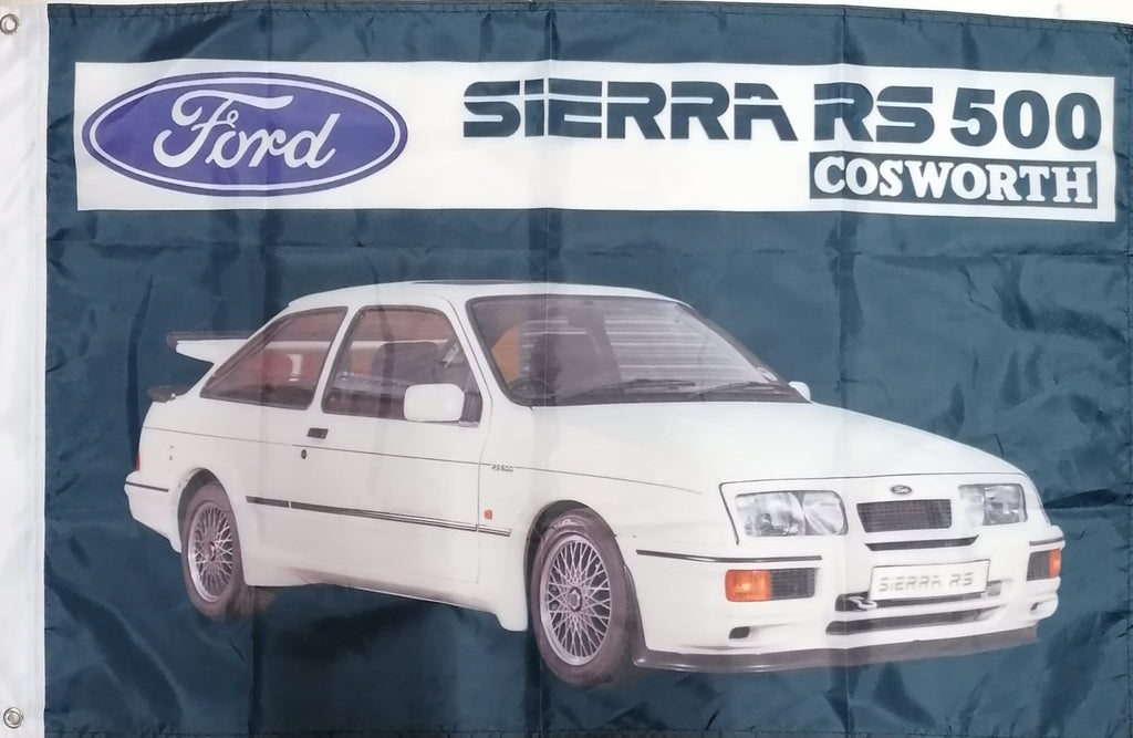 ford sierra rs 500 cosworth flag