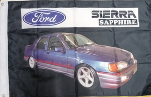 Ford Sierra Sapphire Blue flag.