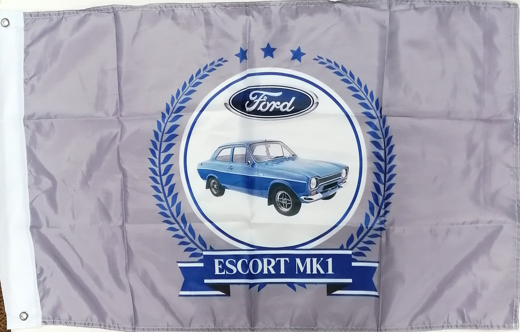 ford escort mk1 flag