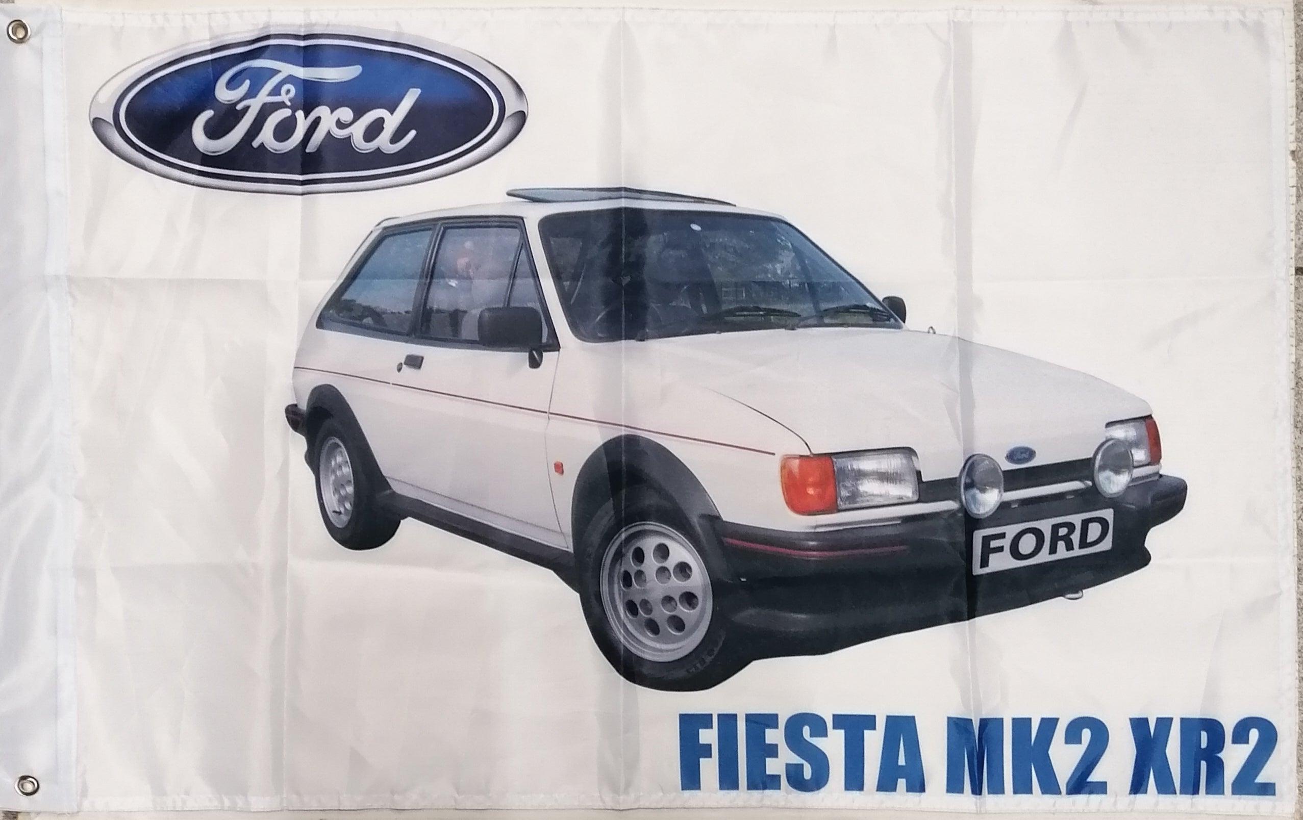 ford fiesta mk2 xr2 flag