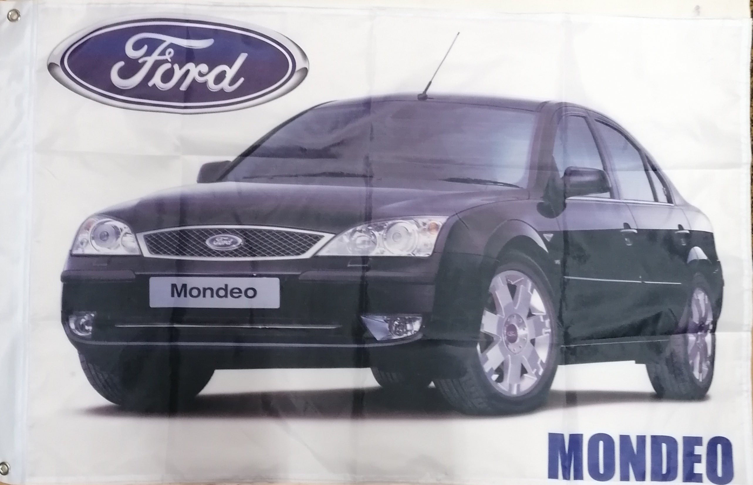 black ford mondeo flag