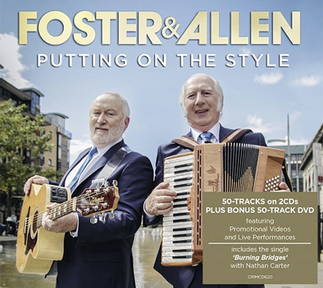 Foster & Allen "putting on the style" Irish music CD.