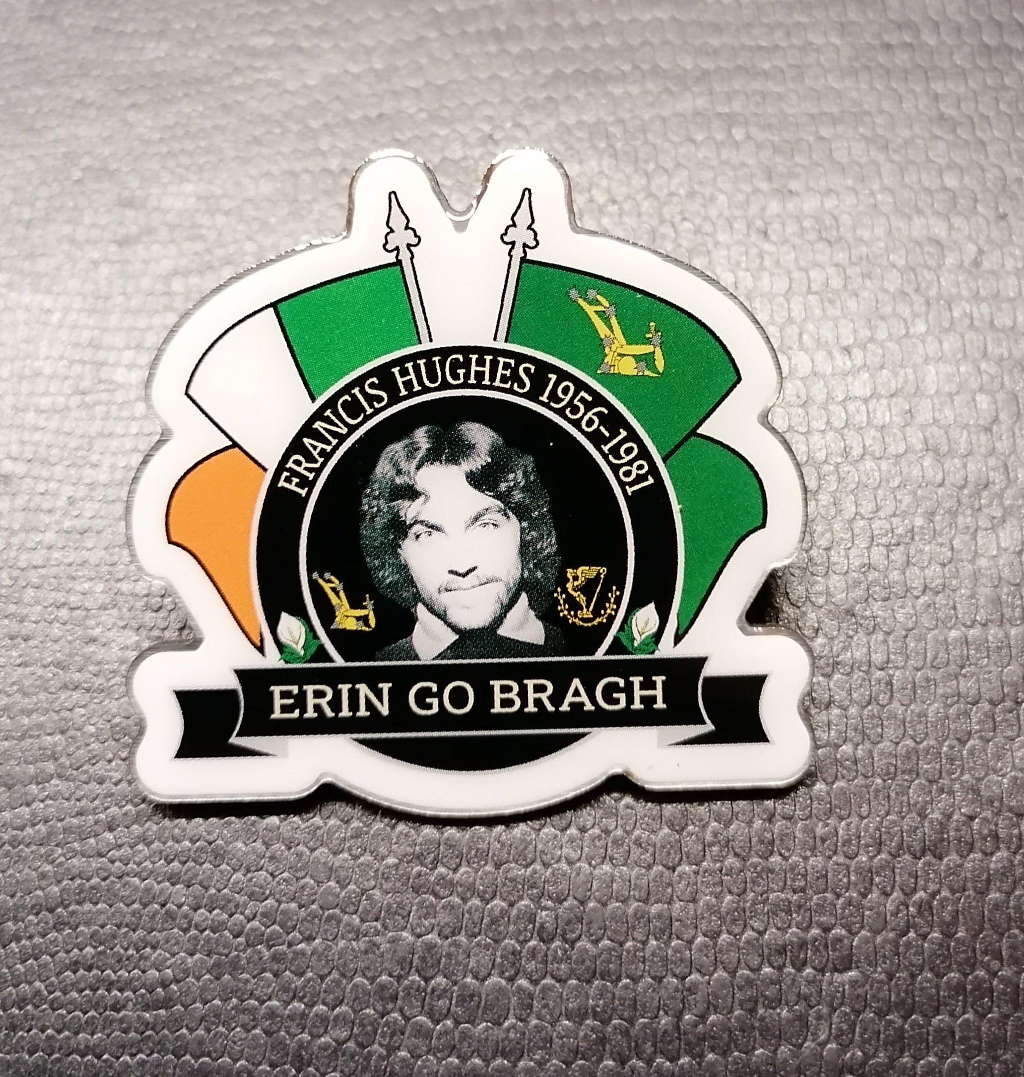 francis hughes irish republican badge