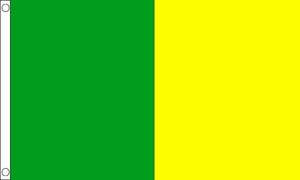 green and yellow flag