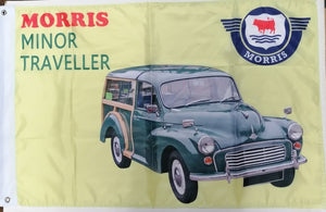 morris minor traveller flag