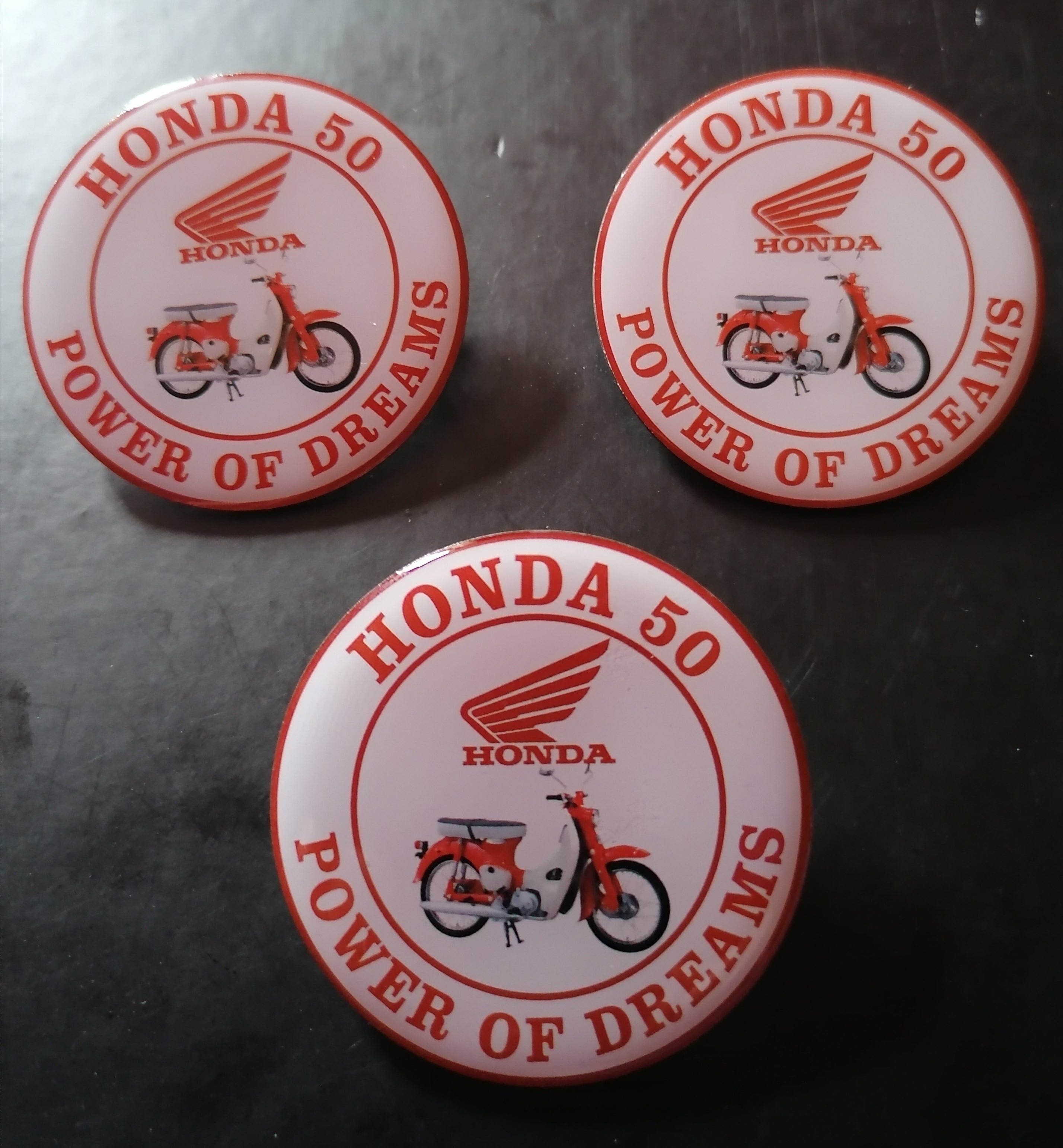 honda 50 badges