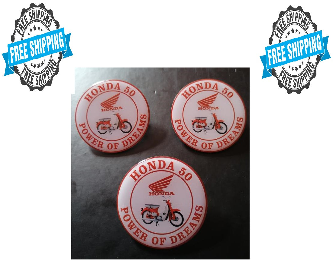 honda 50 badges