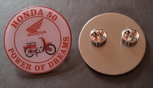 Honda 50 Pin Badge.