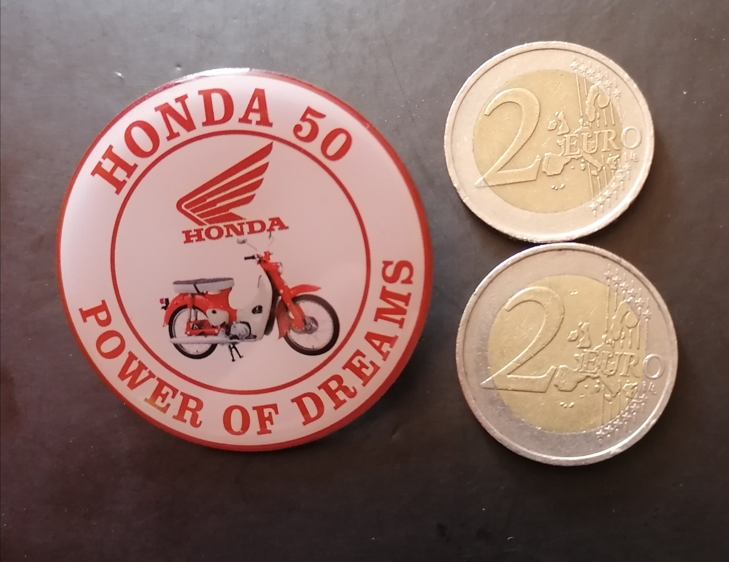 Honda 50 Pin Badge.