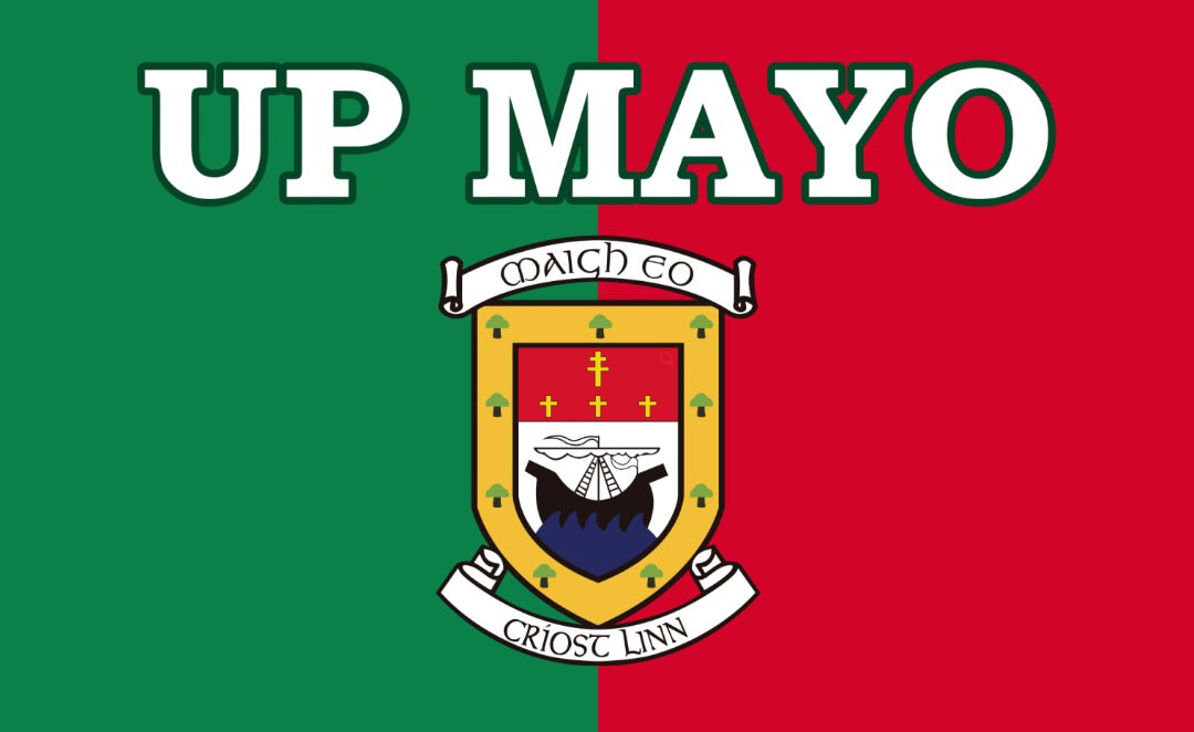 Mayo GAA flag 5ft x 3ft Up Mayo.