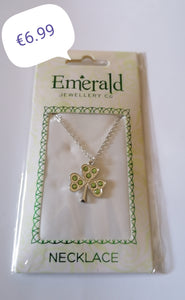 irish shamrock necklace