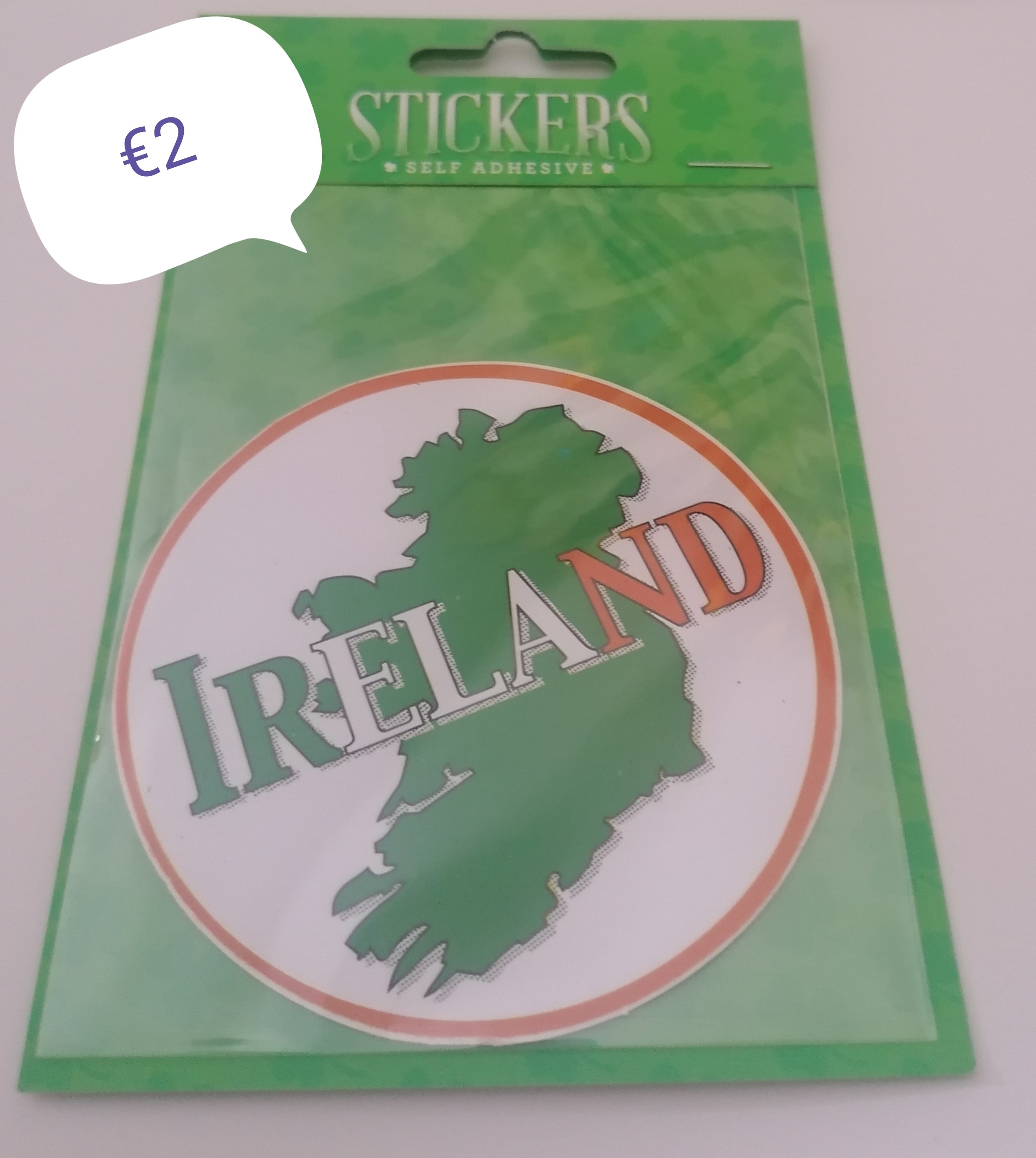 irish car sticker