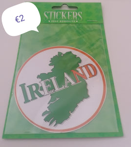 irish car sticker