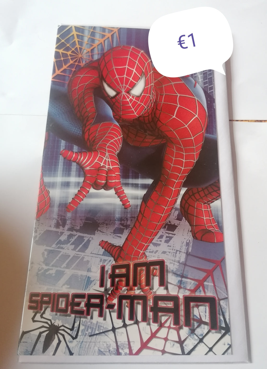 spiderman birthday cards