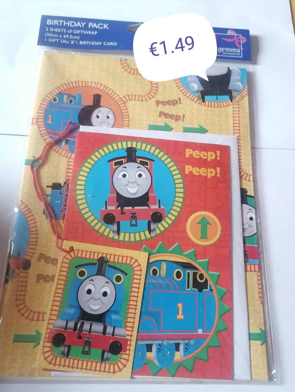 thomas the tank engine gift pack