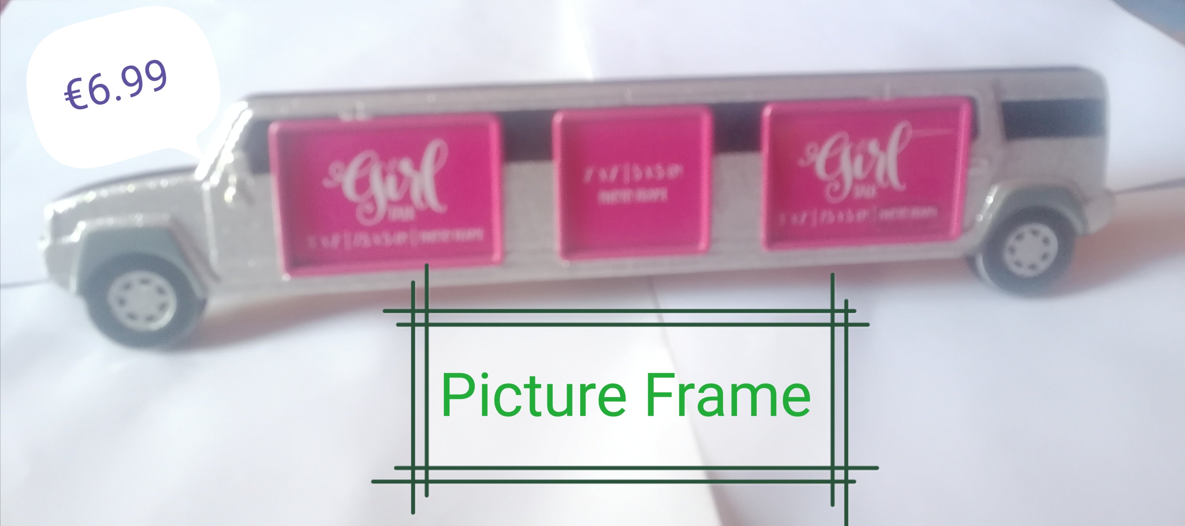 girls night out stretched limo frame