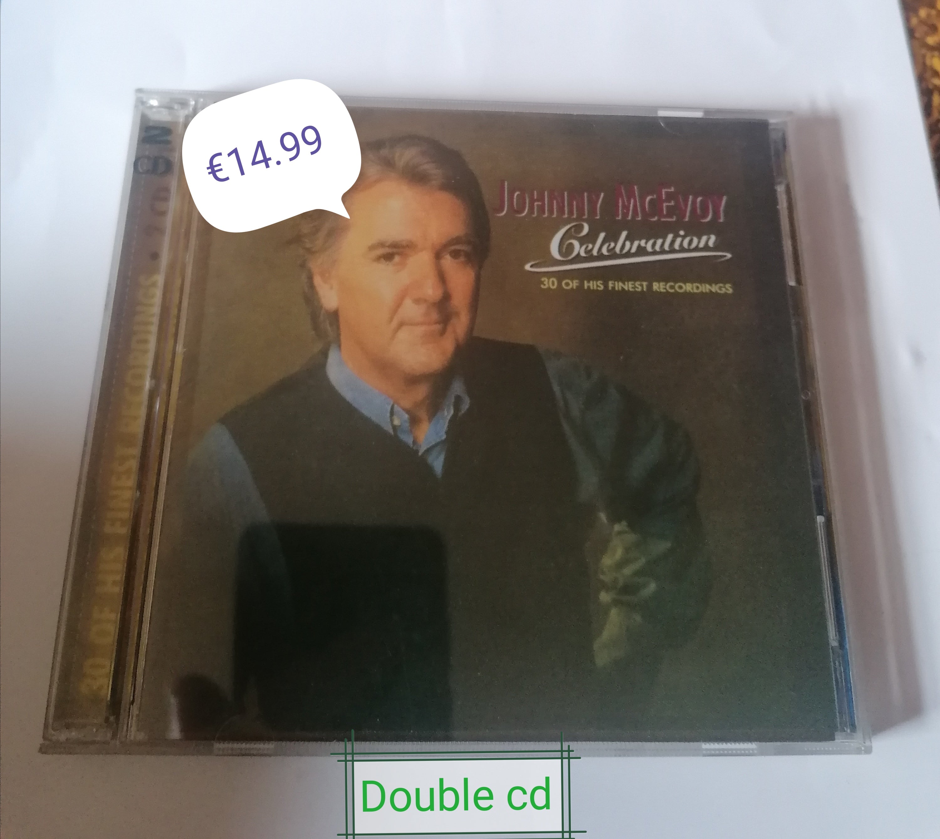 Johnny McEvoy Irish music double CD.