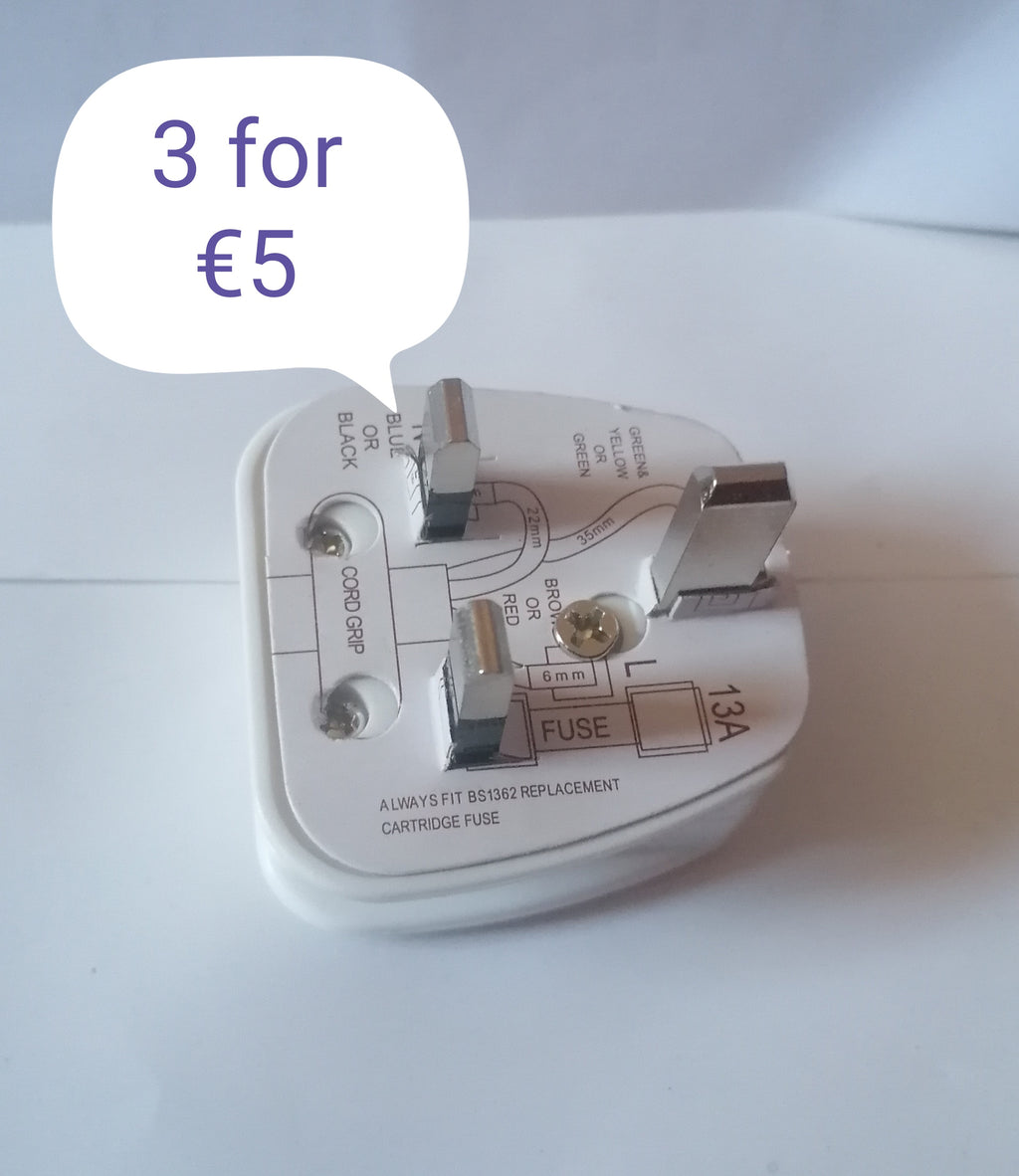 3 pin electrical plug
