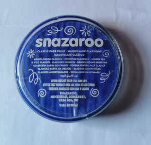 snazaroo face paint blue