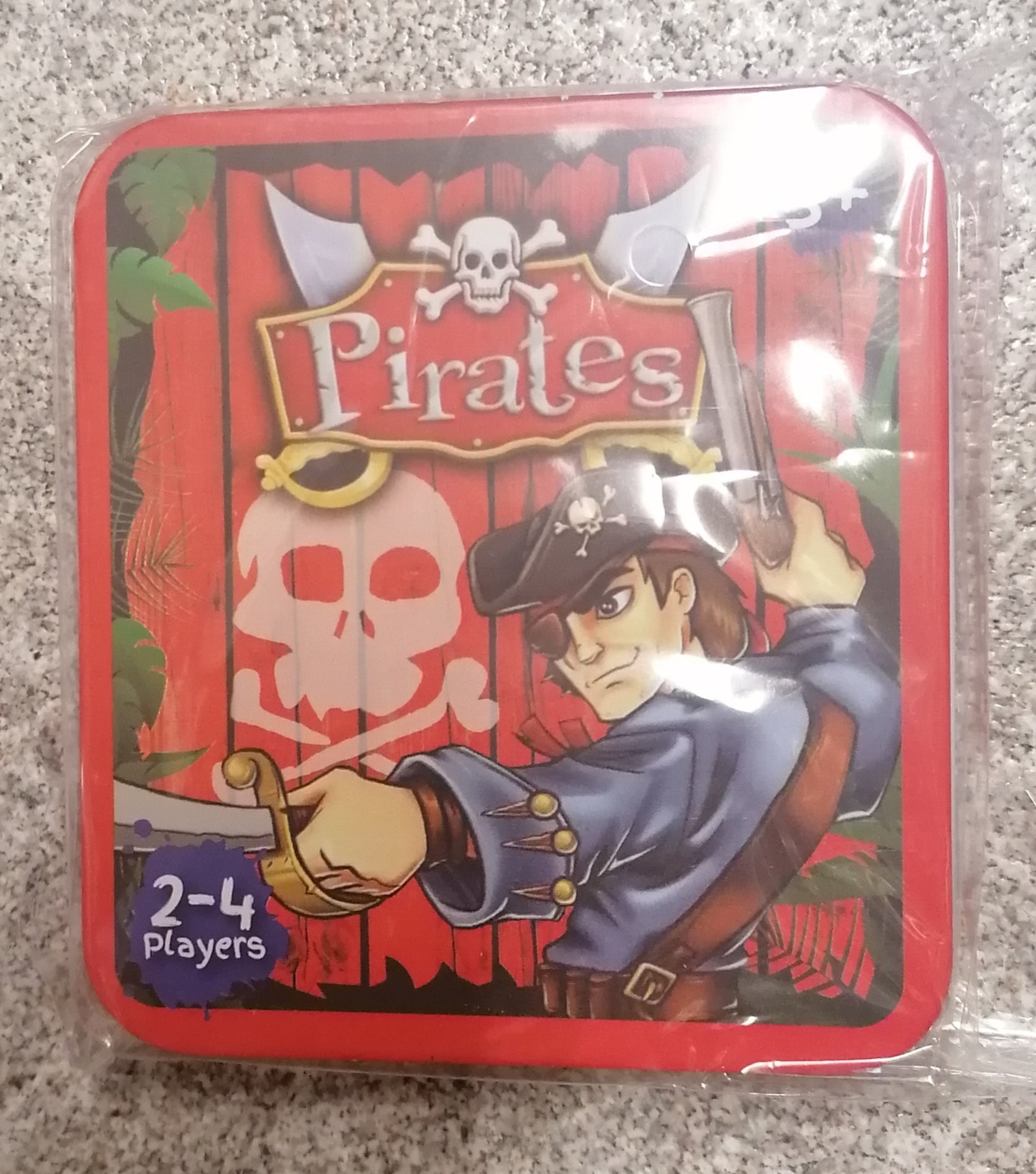 Pirates children's card game.