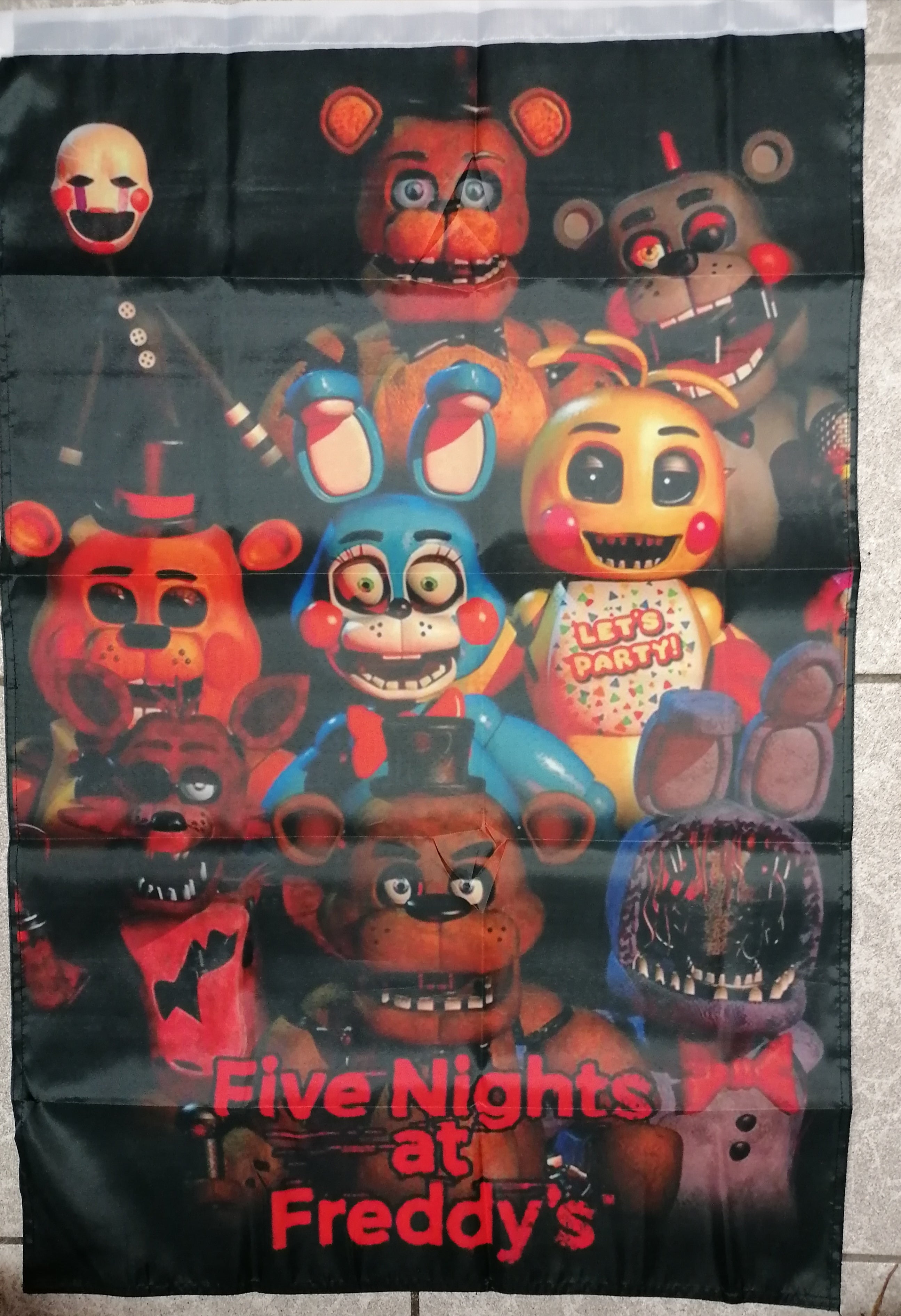 five nights at freddys flag