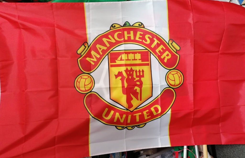 manchester united football flag