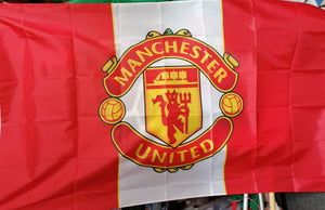 manchester united football flag