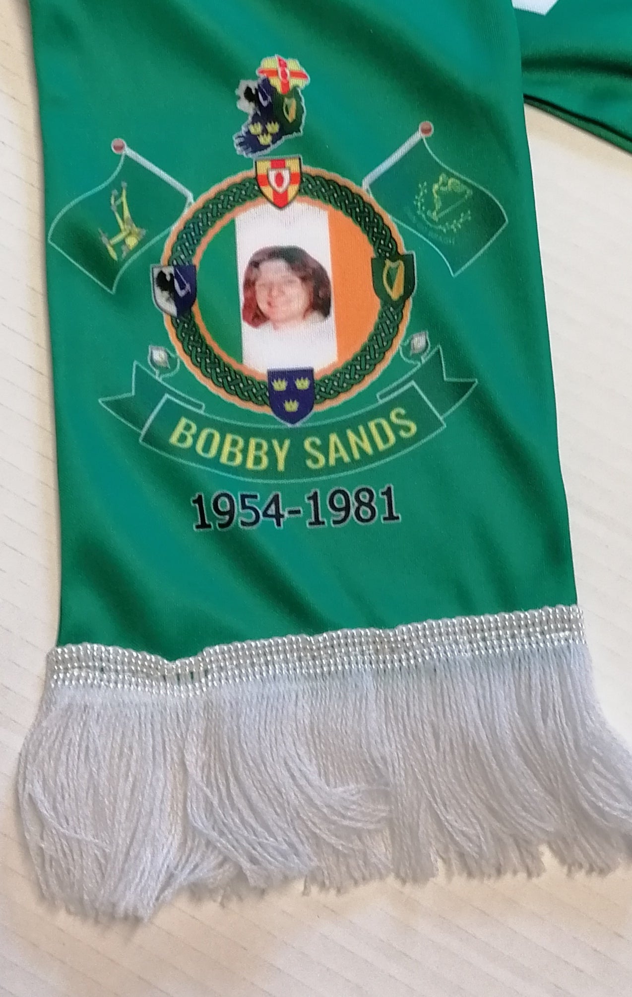 Bobby Sands IRA scarf